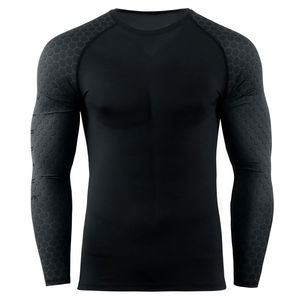 Nouveau design 2026 – Rashguard léger pour hommes, fabrication en usine, impression de logo personnalisée, faible MOQ, vêtements de sport respirants pour garçons - Product Image 2