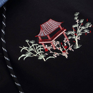 ผู้ผลิตเสื้อผ้าสตรีทแวร์จากปากีสถาน เสื้อฮู้ดดี้ปักลายแฟชั่น ขนาดสั่งทำได้ตามต้องการ - Product Image 5