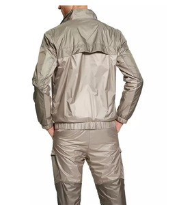 Conjunto de Chaqueta y Pantalones Cortos de Dos Piezas, Cortavientos, Personalizado al por Mayor, de Poliéster y Nailon, para Hombre - Product Image 6