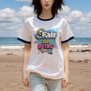 Camiseta Personalizada Premium de Algodón con Cuello Redondo para Mujer, Camiseta Informal, Estilo Urbano, Diseño Gráfico, Impresión Digital - Product Image 3