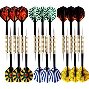 Juego Profesional de 18 Dardos con Punta de Acero para Tablero de Dardos, Dardos Metálicos de Alta Calidad - Product Image 1