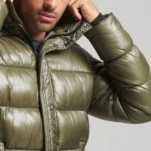 Top Quality New Fashion Style <b>Men</b> Puffer Jacket Outdoor wear Quilted <b>Overcoat</b> Hooded Puffer Jacket For <b>Men</b> - Product Image 4