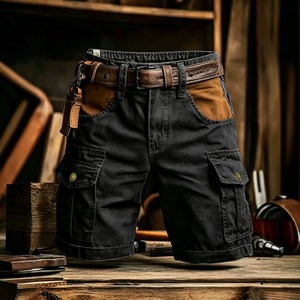 2026 New Cargo Knee <b>Shorts</b> <b>Men</b> Sports Casual <b>Bermuda</b> <b>Shorts</b> Plus Size Cotton Half Pants Golf Breathable Button Fly <b>Bermuda</b> - Product Image 1