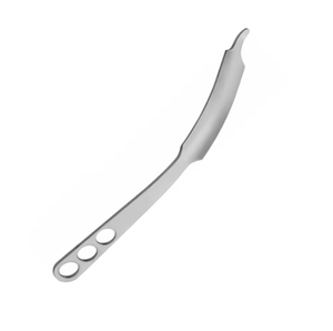 Retractor óseo de cadera tipo palanca curvo de 300 mm (11.34 pulgadas) con punta roma, ancho de mandíbula de 6.2 mm y ancho de mandíbula interna de 28 mm, tipo Hohmann, en venta - Product Image 2