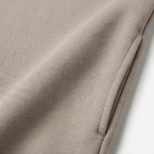 Sweat-shirt à capuche surdimensionné en coton, broderie personnalisée, teinture unie, respectueux de l'environnement, design personnalisé, couleur personnalisée OEM - Product Image 5