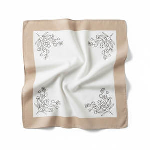 Pañuelo Bandana Chic de Textura Suave para Lazos Elegantes para el Cuello, Diademas y Accesorios de Moda Minimalistas Modernos - Product Image 2