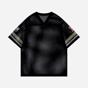 ผู้ผลิตเสื้อฟุตบอลอเมริกันแบบตาข่ายคุณภาพพรีเมียมสั่งทำได้ ขายส่งเสื้อทีมสไตล์วินเทจพร้อมหมายเลขสำหรับแบรนด์ชุดกีฬา - Product Image 5