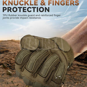 Guantes de Paintball de Cuero Hechos a Medida por el Fabricante, Protección Contra el Calor para Trabajo - Product Image 2