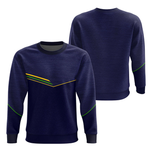Hot Sale Custom Sublimation New Design GAA Crewneck Crew Neck Sweatshirt Jersey <b>Tops</b> Hurling Crewneck Jacket <b>Top</b> OEM 2026 - Product Image 1