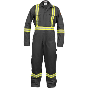 Combinaison de travail unisexe en polyester haute visibilité, combinaison de sécurité réfléchissante, combinaison industrielle haute visibilité, détecteur d'aiguilles, Oeko-Tex - Product Image 4