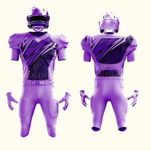 Uniforme de football américain sur mesure de qualité supérieure, meilleur tissu en polyester, uniforme de football américain pour hommes - Product Image 1