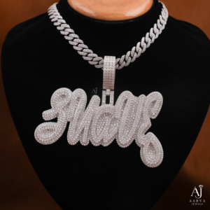 Charm de Moissanita de Calidad Premium, Plata de Ley 925 con Baño de Rodio, Estilo Hip Hop, Unisex, Adorno de Piedra Brillante para Fiestas - Product Image 1