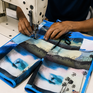 Men <b>Surfing</b> Shorts Sublimation Trending Quick-Dry Beach Board Shorts Front Logo Swim Trunks Lightweight High Quality Breathable - Product Image 6
