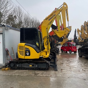 Miniexcavadora <span class=keywords><strong>Komatsu</strong></span> PC40MR de 4 Toneladas, Máquina de Construcción de Segunda Mano, Equipo de Excavación Usado, <span class=keywords><strong>Komatsu</strong></span> PC40MR-3, Excavadora de Cadenas - Product Image 1