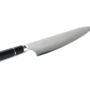 Couteau de Chef de Cuisine en Acier Damas Fait Main THEWIZ CRAFTS de Haute Qualité, Manche Ergonomique, Compatible Lave-Vaisselle, Étui en Cuir, Pour l'Extérieur - Product Image 4