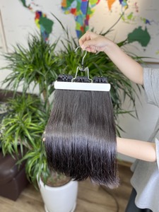 Cabello humano de trama recto de hueso negro de gran venta cabello humano vietnamita de mujeres africanas - Product Image 6