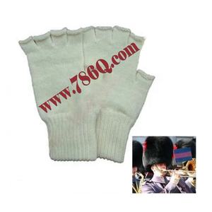 Músicos de punto Guantes sin dedos Medio dedo Guantes de cuero de punto de algodón ligero de Pakistán - Product Image 1