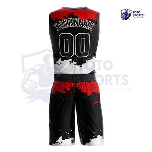 Camiseta sin Mangas Ligera, Moderna, Nuevo Diseño, Excelente Servicio, Transpirable, Profesional, Cómoda, Ropa Deportiva, Uniforme de Baloncesto - Product Image 2