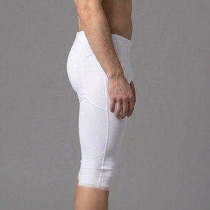 Men Customized <b>Compression</b> <b>Shorts</b> Knee Length Sportswear Running Base Layer <b>Short</b> Legging Pant Sporty Fit Gym Workout <b>Shorts</b> Men - Product Image 4