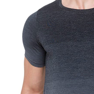 Men's Regular Fit <b>Half</b> <b>Sleeve</b> Stand Collar for <b>Shirts</b> 100% Cotton Solid Color Knitted Eco-Friendly Breathable Casual Wear - Product Image 2