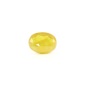 9.35 Carat Oval Cut Yellow Sapphire Loose Gemstone for Fine Jewelry - Product Image 2