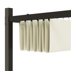 Pergola Retrattile con Tenda Parasole per Giardino e Patio - Schermo Parasole e per la Privacy Facile da Usare - Product Image 2