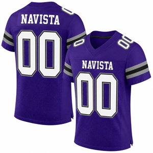 Maillot de football américain performant pour les athlètes, maillot classique pour les fans de football américain. - Product Image 1