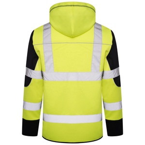 Diseña tu estilo de seguridad. Destaca en el trabajo con nuestra sudadera con capucha de alta visibilidad ANSI Clase 3. - Product Image 5