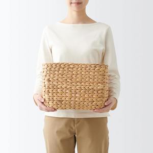 Water Hyacinth <b>Basket</b> <b>Rectangle</b> Handmade <b>Storage</b> <b>Basket</b> Wholesale eco-friendly Made in Vietnam - Product Image 5