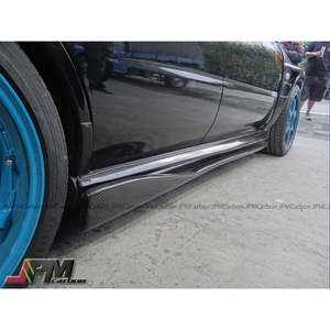 ลิ้นเสริมข้างคาร์บอนไฟเบอร์ใหม่ สำหรับ WRX STI GDB ปี 2003-2005 สำหรับการติดตั้งเพิ่มเติม/อัปเกรด โดย JPMCarbon - Product Image 2