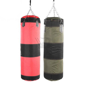 Pu Leather Heavy <b>Boxing</b> Punching Bag with Custom Logo High Quality Sands Filling Custom Color & Design Durable Anti-Slip - Product Image 1