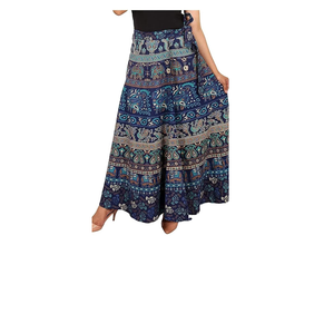 Minifalda de seda de estilo bohemio, capa escalonada, larga y fluida, cómoda, de seda fluida, ropa de verano para mujer - Product Image 5