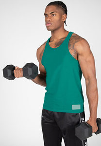 เสื้อกล้ามออกกำลังกาย Muscle Cut Gym Stinger Vest ผ้าสแปนเด็กซ์ผสมคอตตอน ยืดหยุ่น น้ำหนักเบา ระบายอากาศได้ดี แห้งเร็ว เหมาะสำหรับการฝึกซ้อม รับผลิตตามแบบ OEM - Product Image 4