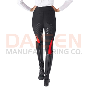 Leggings d'équitation pour femmes avec grip en silicone, extensibles, légers et respirants, pour l'entraînement équestre - Product Image 3