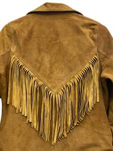 Unisex <b>Western</b> Fringe Polyester Waterproof Windproof Customized Logo Motorbike <b>Jacket</b> Button Front Winter Outerwear - Product Image 4