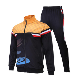 Custom Soccer Tracksuit Pakistan Manufacturer Team Football Training Suit Lightweight <b>Jacket</b> And Pants For Clubs - Product Image 2