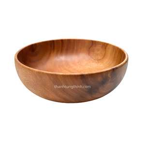 Bol en bois naturel à motifs variés, lavage à la main uniquement, écologique, antibactérien, compatible lave-vaisselle, compatible micro-ondes, compatible four - Product Image 4