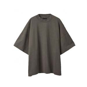 Nouveauté - T-shirts en jersey sur mesure, coupe ajustée, 100% coton, tissu tricoté, design uni, manches courtes, OEM pour hommes, fabriqué au Pakistan - Product Image 5