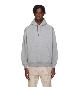 Sudaderas con capucha para hombre con lavado ácido, efecto desgastado, pedrería, estilo streetwear, hombro caído, estampado y corte holgado - Product Image 5