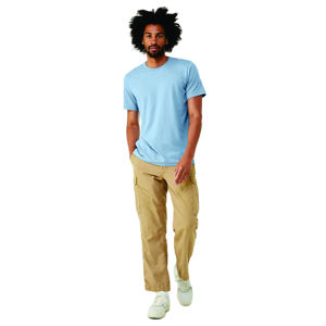 T-shirts pour hommes de qualité supérieure avec impression de logo personnalisé, col rond et coupe ajustée, 100% coton et polyester, anti-froissement, service OEM - Product Image 2