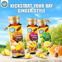 VINUT TRUST Shot de gingembre pour stimuler l'immunité, boisson de 30 ml au gingembre, miel et citron, goût épicé pour adultes