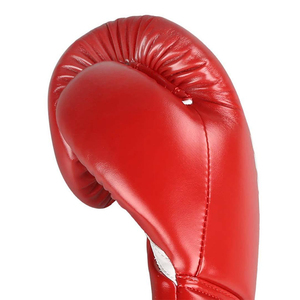 Gants de boxe en cuir de vachette personnalisés avec logo, respirants, à lacets, pour adultes, compétition, super qualité, vente chaude - Product Image 2