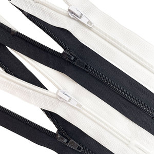 Factory Wholesale 3# Nylon <b>Zipper</b> Closed End Auto Lock Custom Sizes Available Front Fly <b>Zipper</b> for Pants - Product Image 4