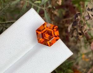 Natural Faceted Madeira Citrine Loose Golden <b>Orange</b> Gemstone Premium Quality Jewelry Making Precious Stone - Product Image 2