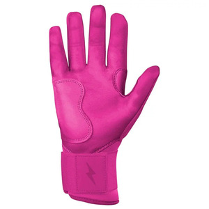 ถุงมือตีเบสบอลหนังแท้รุ่น Max Clark Signature Series ปี 2026 สีชมพู ยี่ห้อ MARGINAL SPORTS แบบข้อมือยาว ระบายอากาศได้ดี จับกระชับมือ ระดับโปร พรีเมียม จับกระชับสูงสุด - Product Image 2