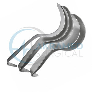 Ensemble de 5 rétracteurs chirurgicaux Deaver de haute qualité en acier inoxydable, certifiés CE, instruments de chirurgie générale - Product Image 6