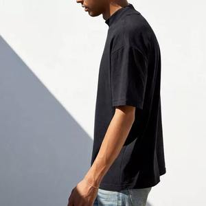 T-shirts pour hommes en coton 100% lourd, motif uni, imprimé personnalisé, coupe régulière, tissu écologique 240g - Product Image 5