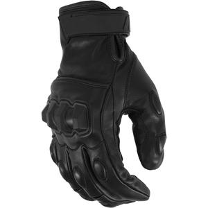 Guantes tácticos de cuero resistentes a impactos, con protección completa para los dedos, antideslizantes y antiimpactos. - Product Image 5