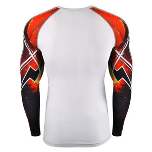 Premium Sublimation <b>Compression</b> Rash Guard for Men <b>Women</b> BJJ No Gi Training Sports Apparel - Product Image 1