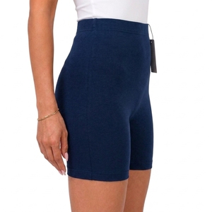 Shorts décontractés pour femmes en coton 100% uni imprimé, design personnalisé, séchage rapide, été, cordon de serrage, haute qualité, shorts longs - Product Image 5